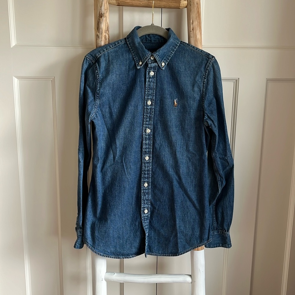 Ralph Lauren Denim Polo: Size S